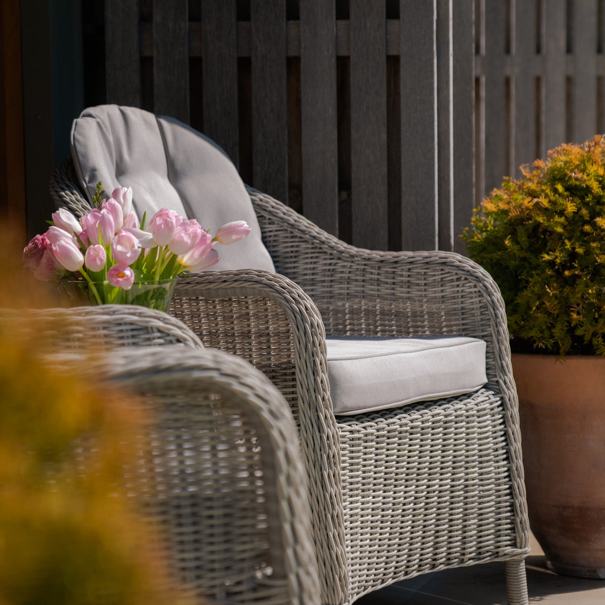 Extreme 3 Piece Rattan Bistro Set