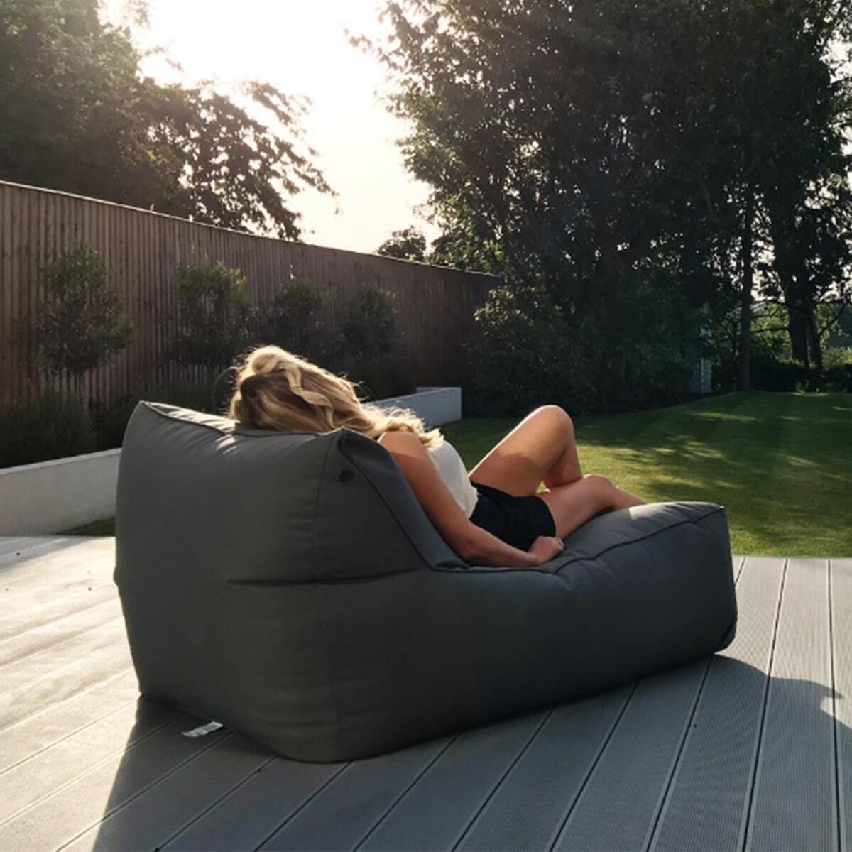 Extreme Lounging - Outdoor Bean Bed - Grey